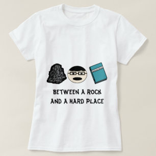T-shirt Entre le rock et le hard place du Tee féminin