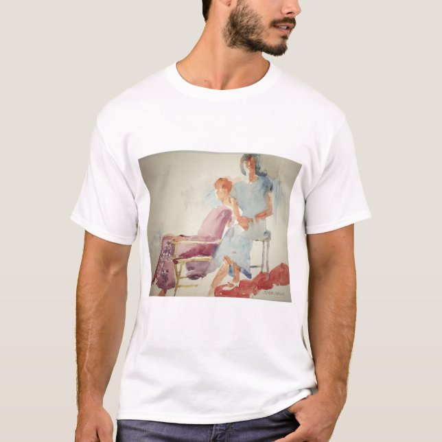 T-shirt "Entre les prises"  (Devant)