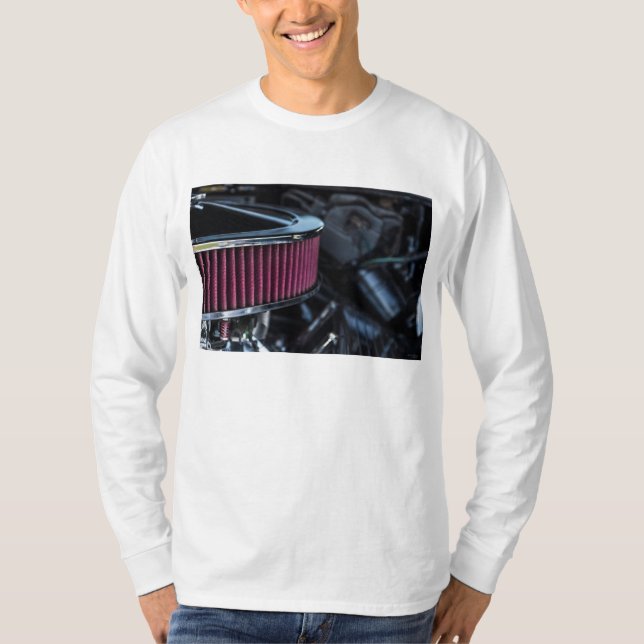 T-shirt Entrée d'air chromée (Devant)