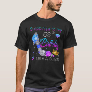 T-shirt Entrée Dans Mon 58E Anniversaire Comme Un Anniver