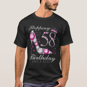 T-shirt Entrée Dans Mon 58E Anniversaire Comme Un Patron