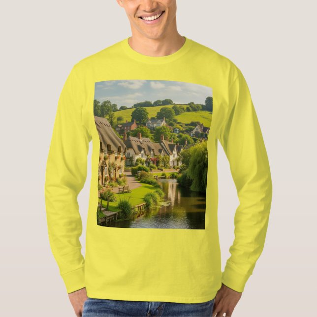 T-shirt Entrée dans un ✨ de Fairytale Village (Devant)