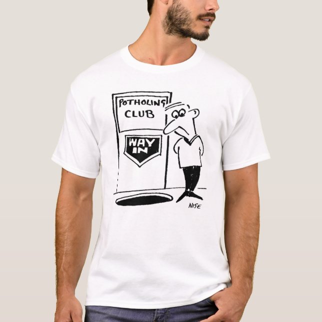 T-shirt Entrée du club de piscines (Devant)