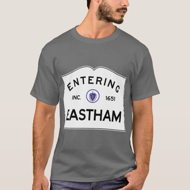 T-shirt Entrée Eastham Massachusetts Commonwealth de Mas (Devant)