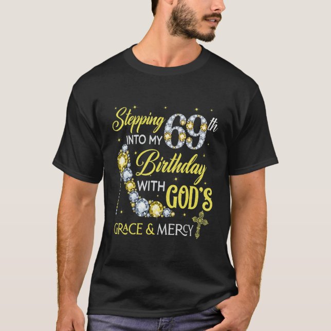 T-shirt Entrée En Mon 69E Anniversaire Pour Femmes (Devant)