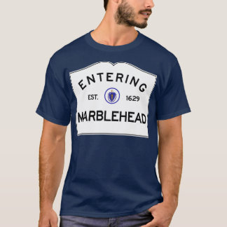 T-shirt Entrée Marblehead Commonwealth du Massachusetts