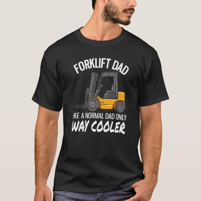 T-shirt Entrepôt de chariots élévateurs élévateurs à fourc (Devant)