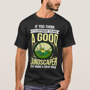 T-shirt Entrepôt de pelouse Aménagement de terrain 1