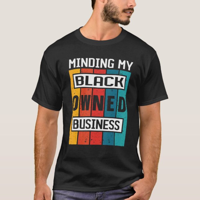 T-shirt Entrepreneur Homme d'affaires qui s'occupe de ma p (Devant)