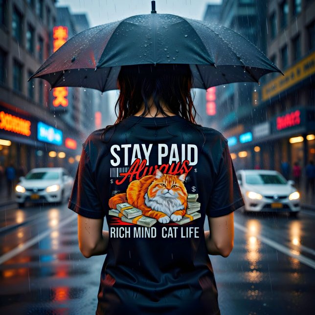 T-shirt Entrepreneuse Patronne Babe Cat – Restez Payée Esp (Créateur téléchargé)