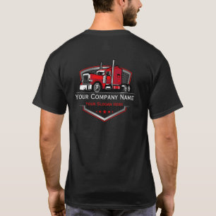 T-shirt Entreprise de camionnage professionnel