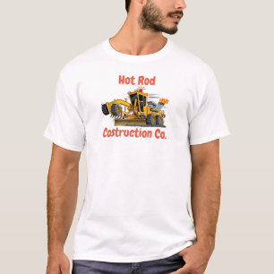 T-shirt Entreprise De Construction Backhoe And Motor Grade