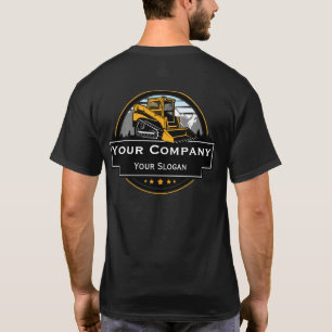 T-shirt Entreprise de Construction de Matériel Lourd Profe