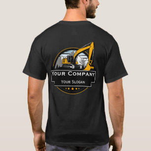 T-shirt Entreprise de Construction de Matériel Lourd Profe