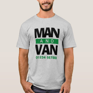 T-shirt Entreprise de déménagement, coursier ou chauffeur