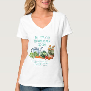 T-shirt Entreprise de jardinage local publicitaire