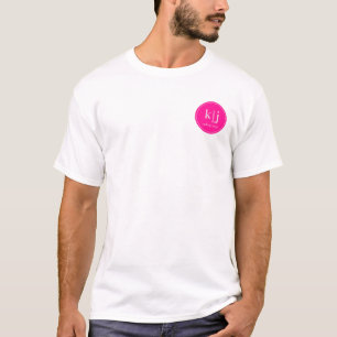 T-shirt Entreprise de maquillage avec logo monogramme