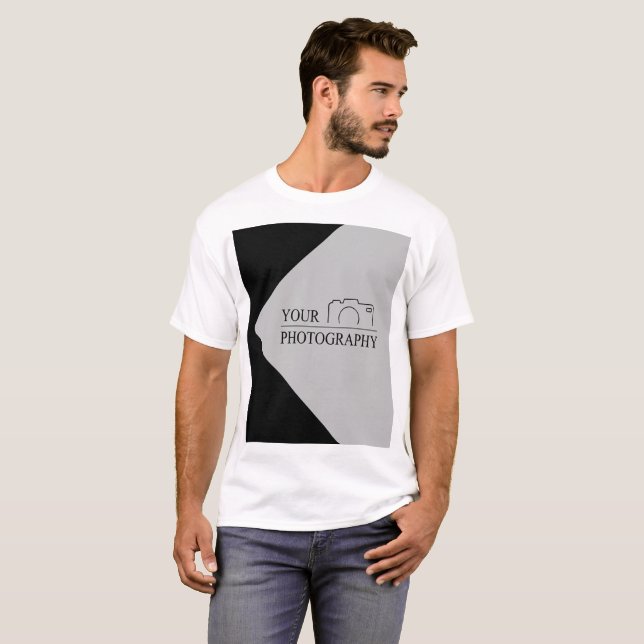 T-shirt Entreprise Modèle personnalisée Créez votre propre (Devant entier)