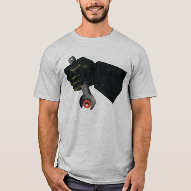 T-shirt Entreprise vintage, Fabrication Usine Machiniste (Devant)