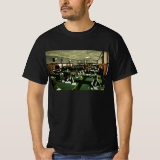 T-shirt Entreprise Vintage, Journalistes dans un bureau de