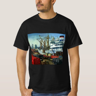 T-shirt Entreprise Vintage, Transport de navire de charge