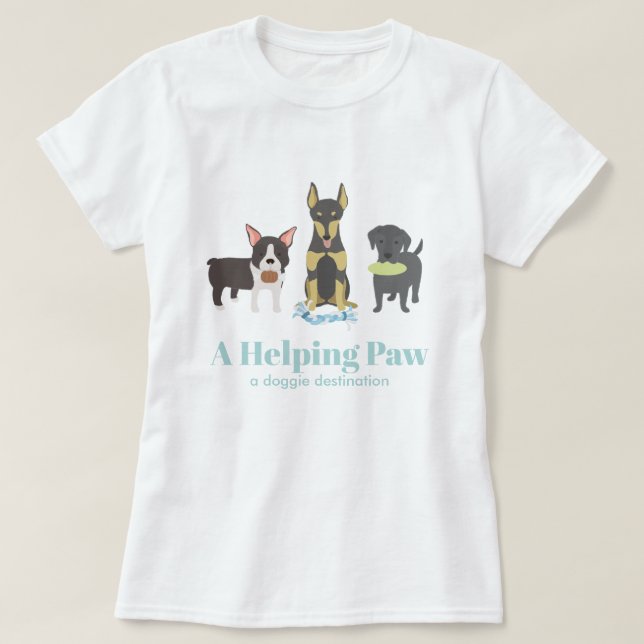 T-shirt Entreprises avec les animaux (Design devant)