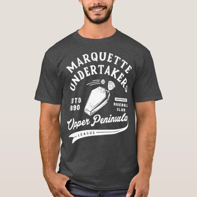 T-shirt Entreprises Marquette - Michigan (Devant)