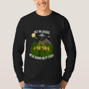 T-shirt Entrer dans les perdants on fait des trucs de cul
