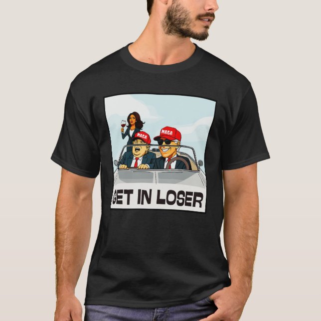 T-shirt Entrer dans Loser (Devant)