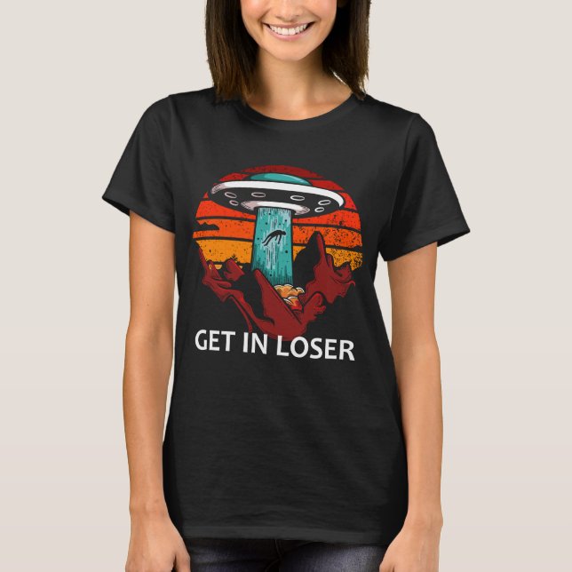 T-SHIRT ENTRER DANS LOSER (Devant)