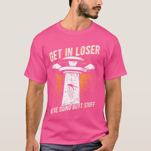 T-shirt ENTRER DANS LOSER NOUS FAISONS MAIS STUFF Alien en (Devant)