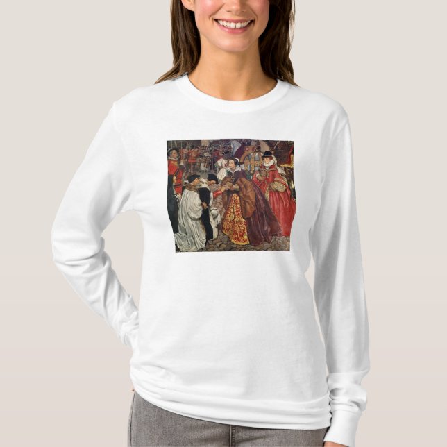 T-shirt Entrer de Queen Mary et de princesse Elizabeth (Devant)