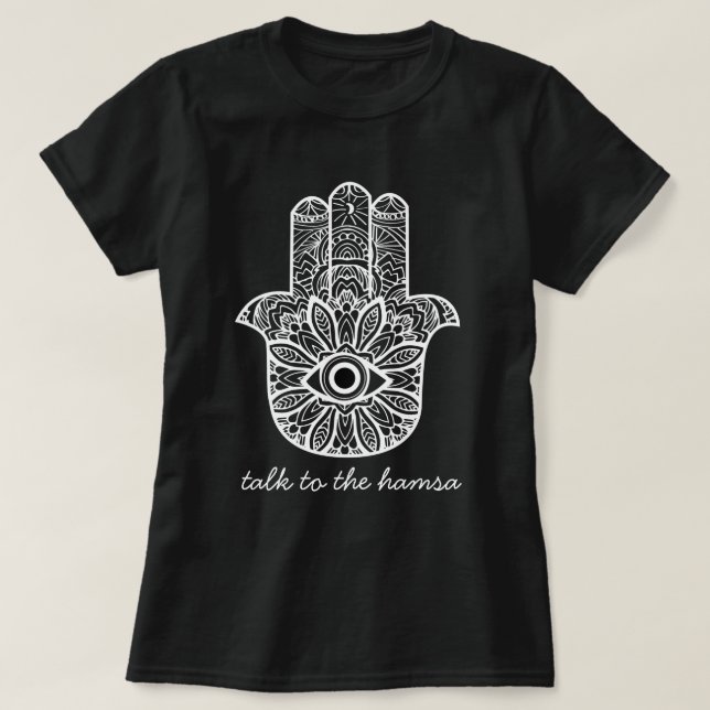T-shirt Entretien au Hamsa (Design devant)