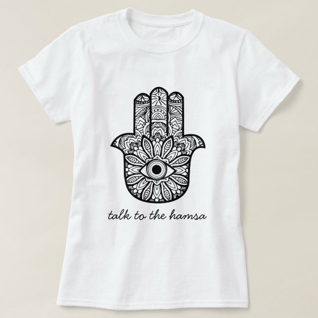T-shirt Entretien au Hamsa (Design devant)