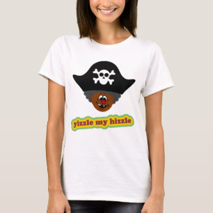 T-shirt Entretien comme un pirate noir