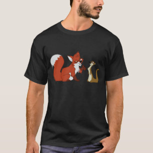 T-shirt Entretien de Fox et de belette