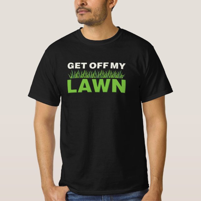 T-shirt Entretien de pelouse (Devant)