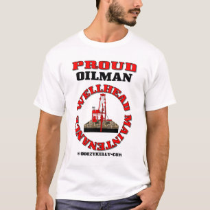 T-shirt Entretien de tête de puits, cadeau de gisement de