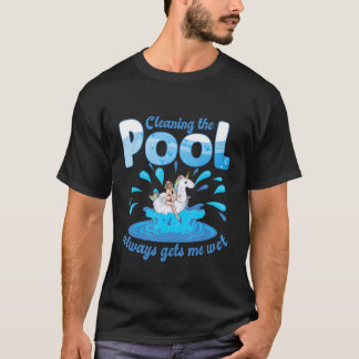 T-shirt Entretien des techniciens de service et piscine c