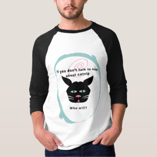 T-shirt Entretien d'humour de cataire de chat à votre