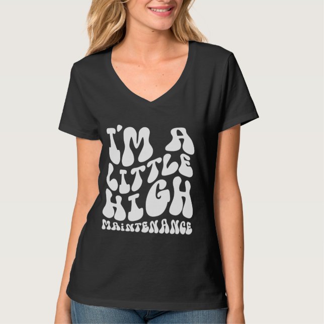 T-shirt Entretien élevé amusant (Devant)