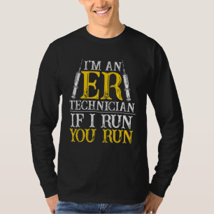 T-shirt Entretien mécanique de l'ascenseur Je dirige Techn