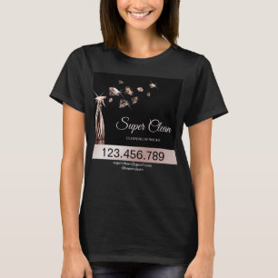 T-shirt Entretien Ménager Ménage Holographe