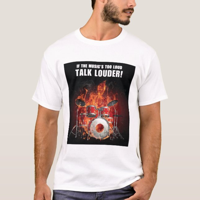 T-shirt Entretien T plus bruyant (Devant)