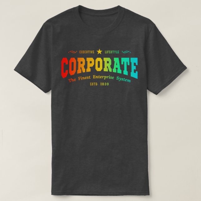 T-shirt Entrevue d'emploi (Design devant)