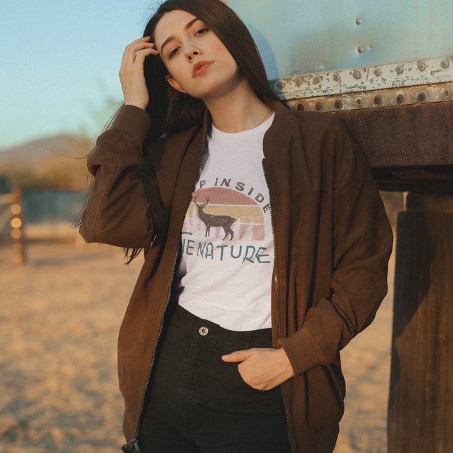 T-shirt Entrez Dans La Nature (Créateur téléchargé)