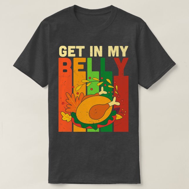 T-shirt Entrez Dans Mon Ventre (Design devant)