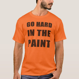 T-shirt Entrez dur dans la peinture