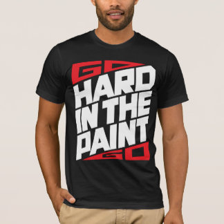 T-shirt Entrez dur dans la peinture