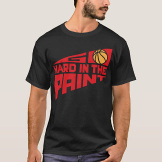 T-shirt Entrez dur dans la peinture